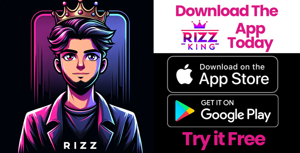 Rizz King app download banner